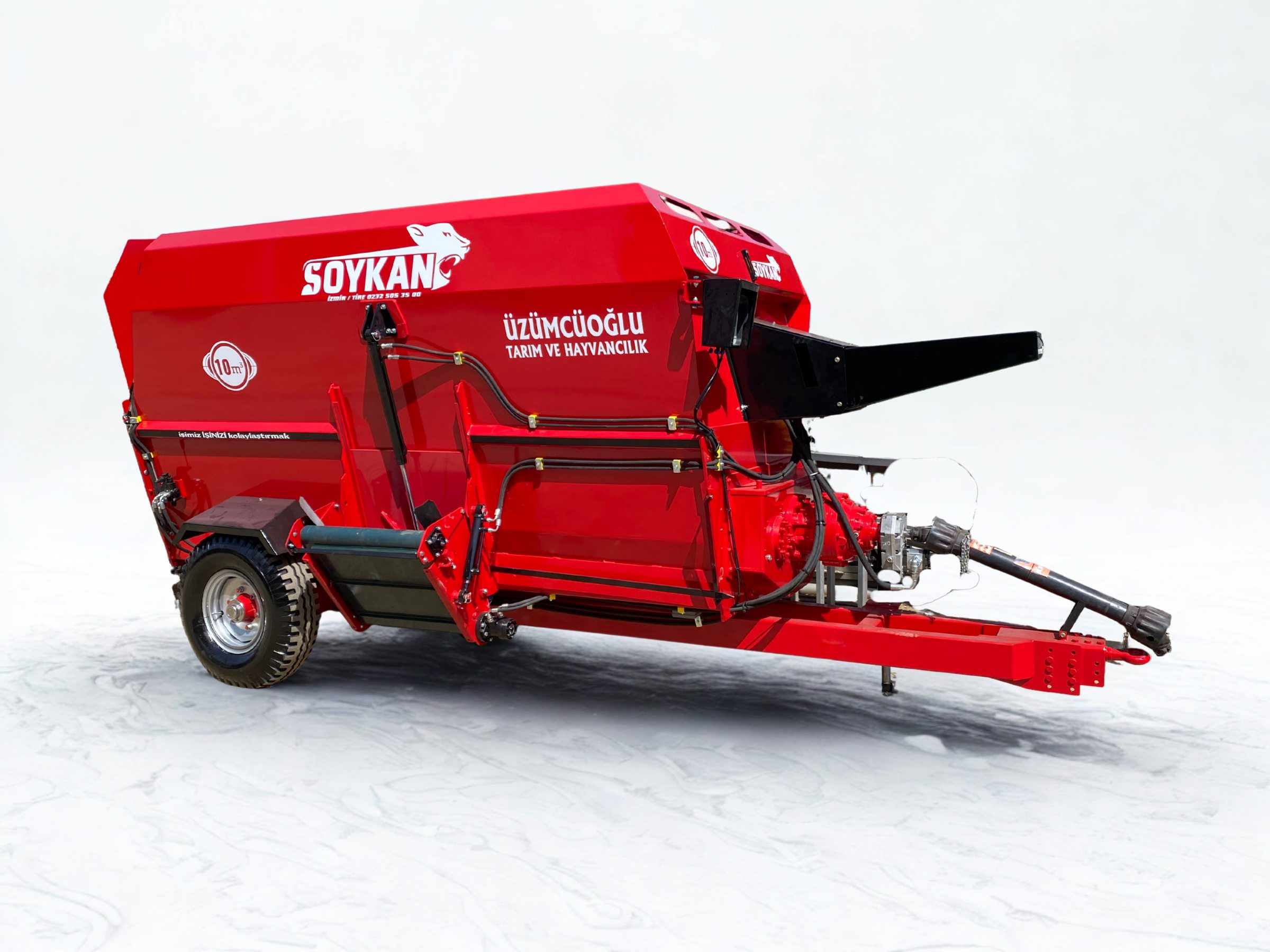 10M3 YEM KARMA VE DAĞITMA MAKİNASI